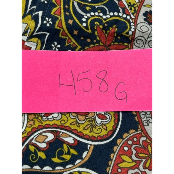 Cremieux Classics Paisley Button Front Shirt Multicolor Sz XXL Boho Eclectic Wor - Picture 10 of 11